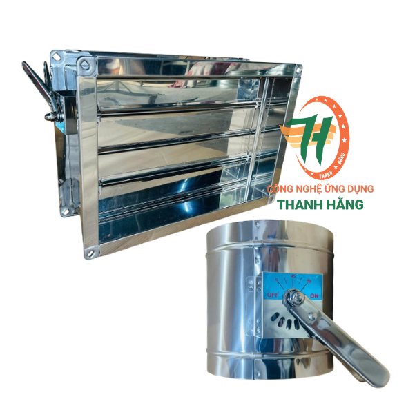VAN GIÓ INOX VCD TAY GẠT: SÁNG BÓNG, CHỐNG GỈ, ĐIỀU CHỈNH LINH HOẠT